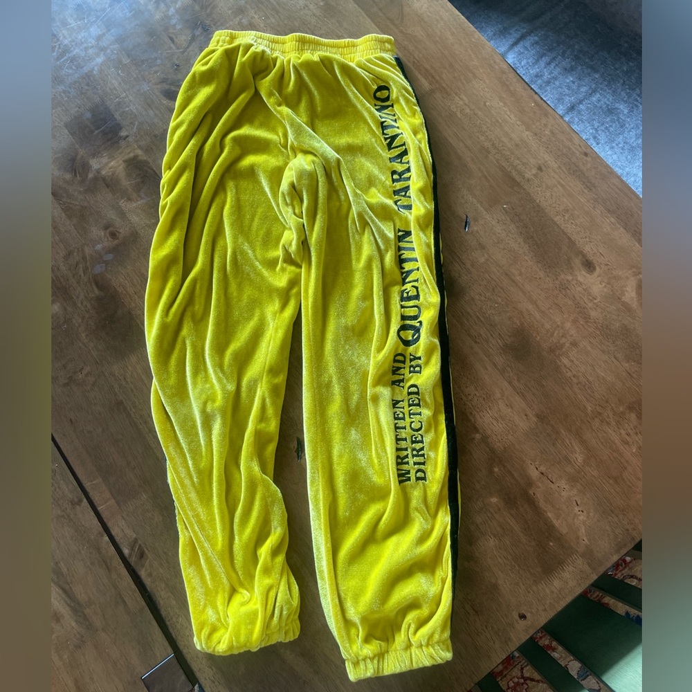 Kill Bill Velour Sweatpants